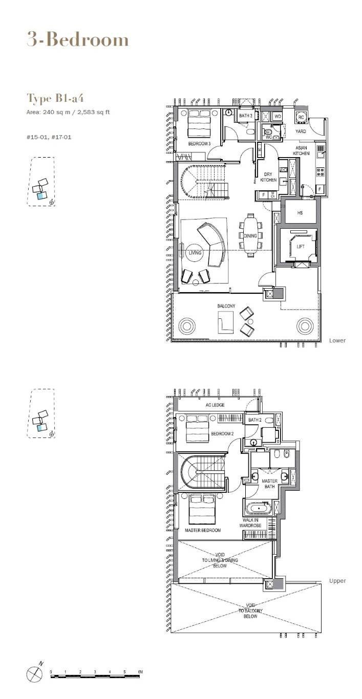 3 Orchard By-The-Park 3 Bedroom Floor Plan 8