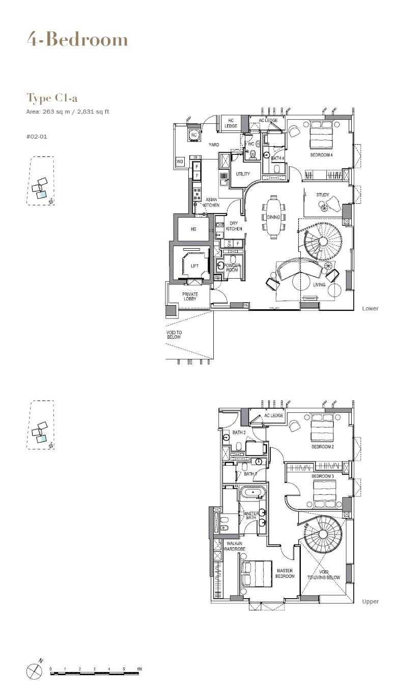 3 Orchard By-The-Park 3 Bedroom Floor Plan 17