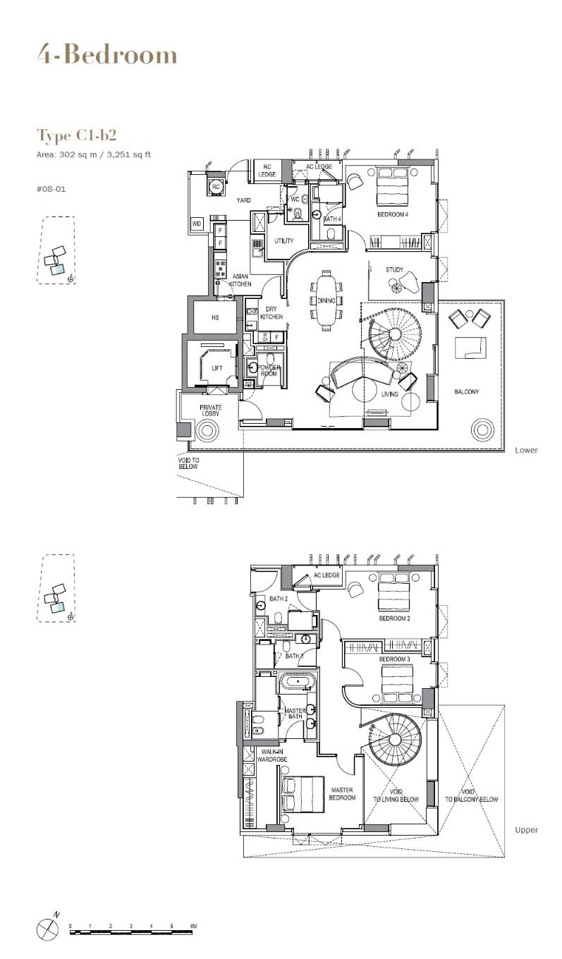 3 Orchard By-The-Park 3 Bedroom Floor Plan 19