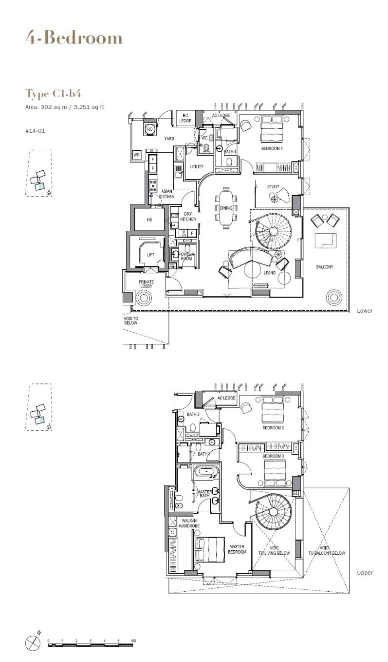 3 Orchard By-The-Park 3 Bedroom Floor Plan 21
