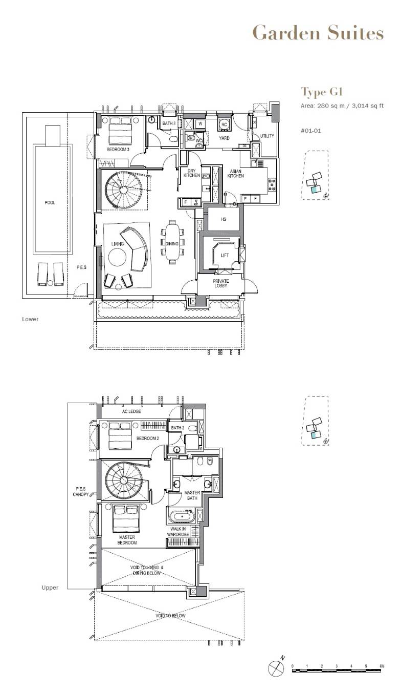3 Orchard By-The-Park 3 Bedroom Floor Plan 27