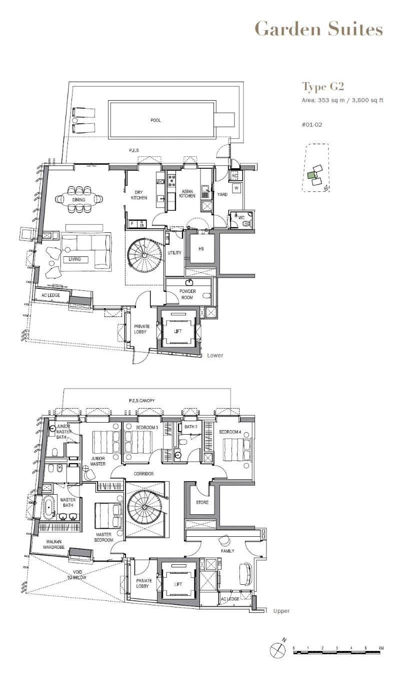 3 Orchard By-The-Park 3 Bedroom Floor Plan 28